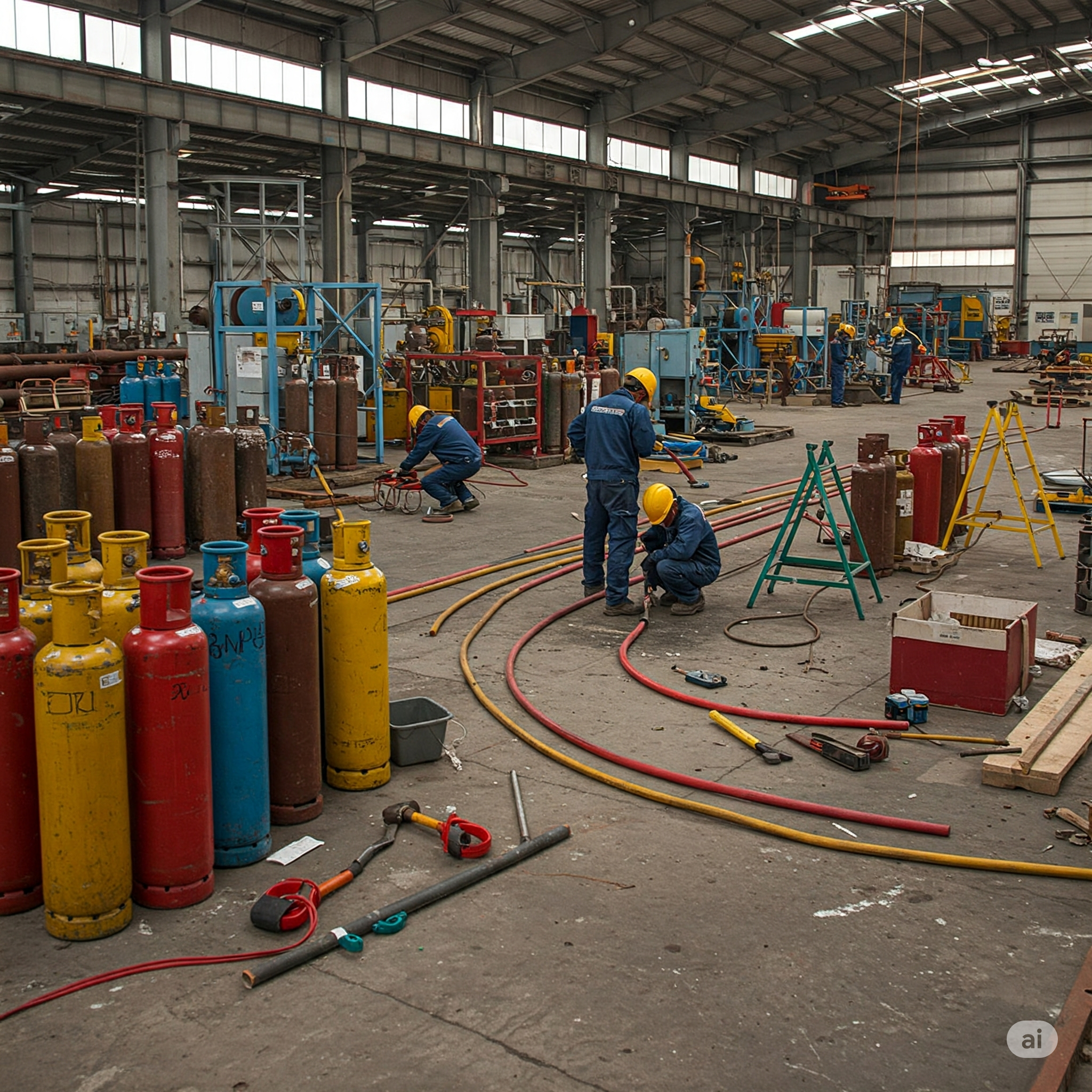 gas công nghiệp